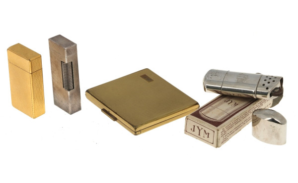 Lot de 3 briquets : Dunhill, Jym et Myon