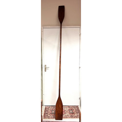 Pagaie double en acajou, L 270 cm