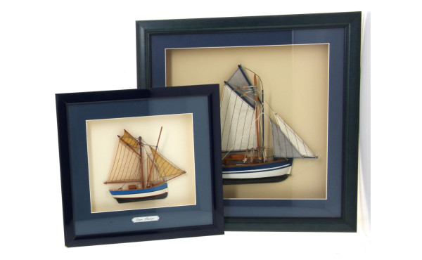 Thème MARINE - Lot de 5 encadrements mod