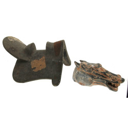 Thème CHEVAL et ANE - Lot comprenant une