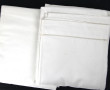Lot de 8 draps dont draps brodés, 6 taie