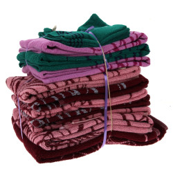 Françoise SAGET - Lot de linge de toilet