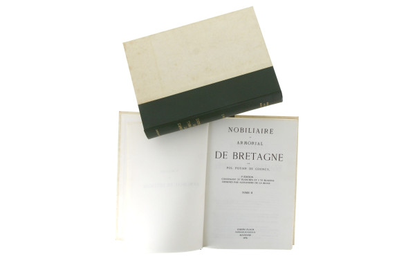 Pol POTIER de COURCY "Nobiliaire et armo