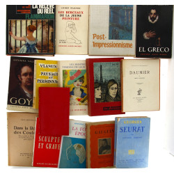 Thème ART - Lot de livres dont "Post-imp