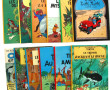 TINTIN - Lot de 11 BD rigide, éd° imprim