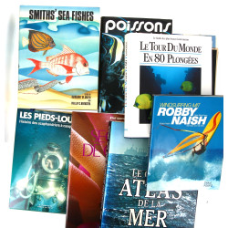 Thème MER et POISSONS - Lot de 7 ouvrage