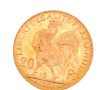 Pièce de 20 F or au coq(non visible- sto