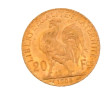Pièce de 20 F or au coq(non visible- sto
