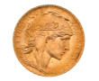 Pièce de 20 F or au coq(non visible- sto