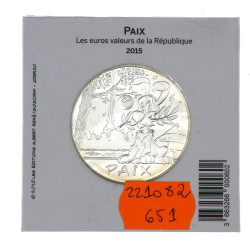 FRANCE - Astérix et la Paix, pièce de 50
