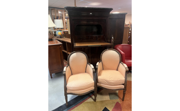 Paire de petits fauteuils d'enfants de s