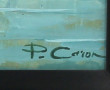 Pierre CARON (Xxème) "Le petit port", hu