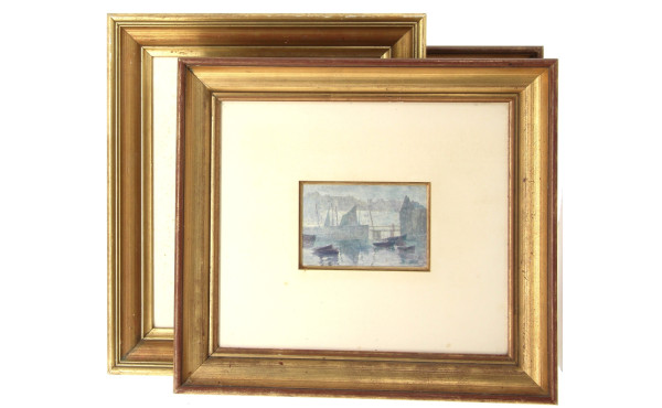 Anonyme Xxème - 5 tableaux du même artis