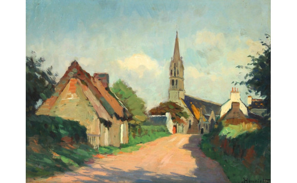 Jules Joseph HENRIETTE (1879 - ?) "Rue d