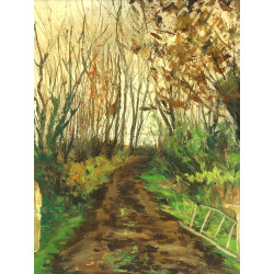 Guy PENNAMEN (Xxe) "Chemin dans les arbr