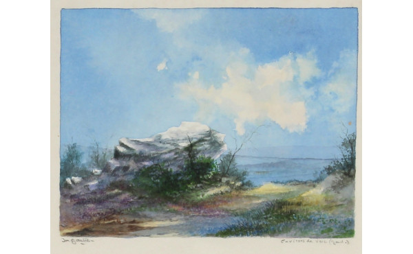 J.M. GAUTIER (Xxème) "Environ de Vers (G