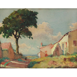 Charles Clément PERRON (1893-1958) "Pays