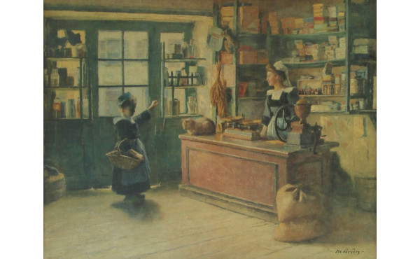 D'après Maurice GRÜN (1869-1947) - Scène