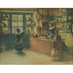 D'après Maurice GRÜN (1869-1947) - Scène