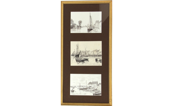 Maurice MENARDEAU (1897-1977) - 3 feuill