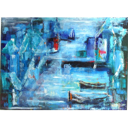 Armel LE SEC'H (Née en 1941) "Lumière au