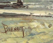 BURNETT (Xxème) "Marché aux fleurs à Par