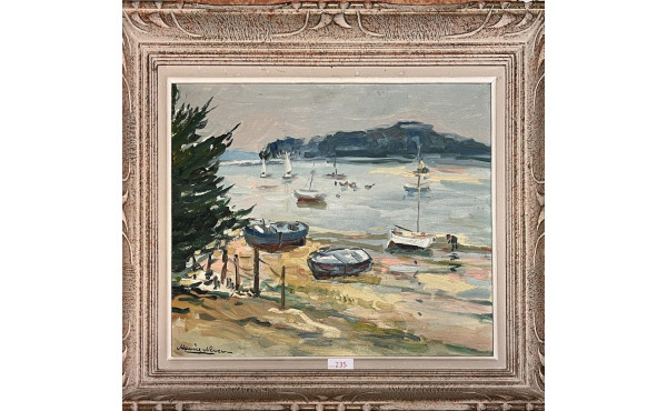 Maurice NEVEU (Xxème) "L'anse de l'Ile-T