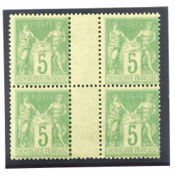 FRANCE - Bloc de 4 TP n° 102 neuf sans c