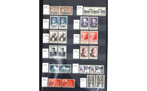 FRANCE du 987 au 1462 - fort classeur de