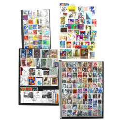 France - Lot de 250 timbres différents e