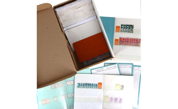 Lot de TP oblitérés XXe classés sous env