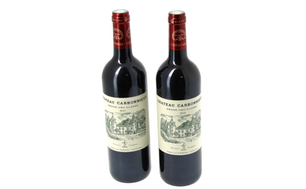 2 B Ch CARBONNIEUX 2010 cru classé de G