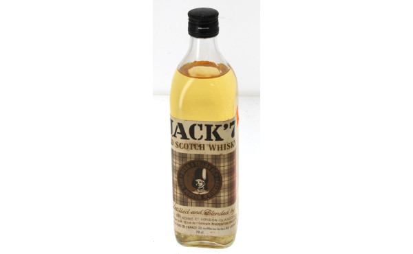 1 B WHISKY JACK'7 old scotch whisky blen