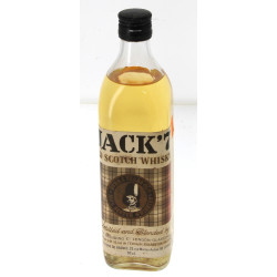 1 B WHISKY JACK'7 old scotch whisky blen