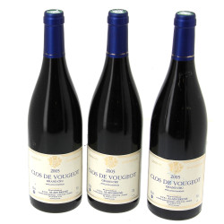 3 B CLOS DE VOUGEOT Grand Cru 2005 alai