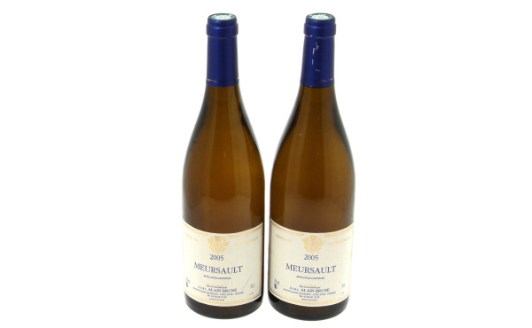 2 B MEURSAULT blanc 2005 alain Brune
