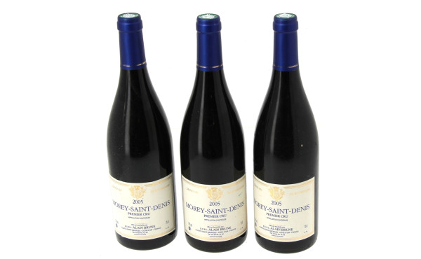 3 B MOREY st DENIS 1er cru 2005 Alain Br