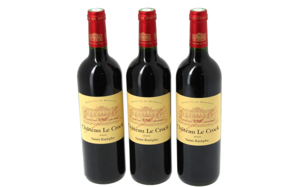 3 B Ch LE CROCK 2010 cru bourgeois de St