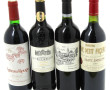 Lot de 4 bouteilles: - MARGAUX Ch Durfo