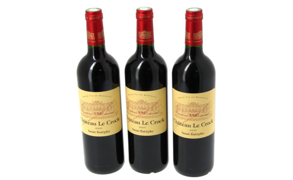 3 B Ch LE CROCK 2010 cru bourgeois de St
