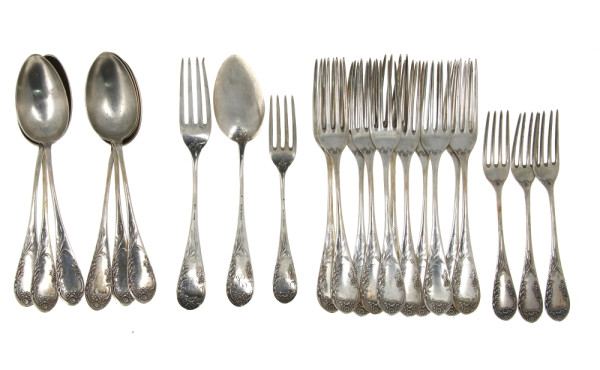 JUNOD & FILS (Lausanne) - 12 fourchettes