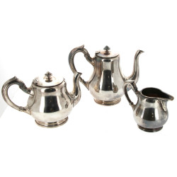 ERCUIS - Théière, crémier et cafetière e
