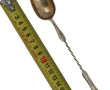 Cuillère ancienne à médicament, en argen