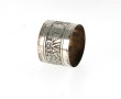 Anneau de serviette en argent 800ème, po