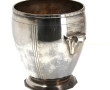 Seau à champagne ART DECO en métal argen