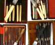 Lot de couteaux anciens : 9 couteaux de 