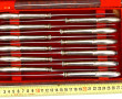 12 couteaux de table, manches métal arge