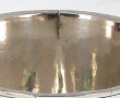 Timbale XVIIIème en argent, gravée d'arm