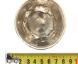 Timbale XVIIIème en argent, gravée d'arm