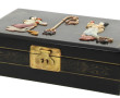 CHINE Xxème - Coffret à bijoux en laque 
